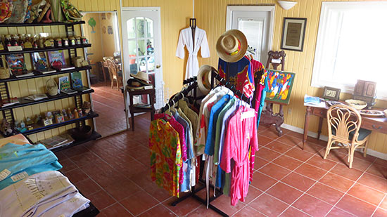 gift shop at arawak