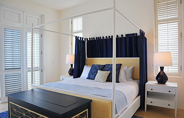 Master Bedroom at Sky Villa, Long Bay Villas