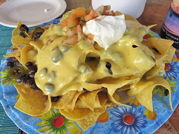 fully loaded nachos at elvis