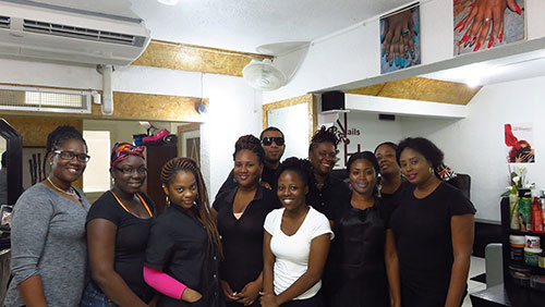 the team at nails r hair