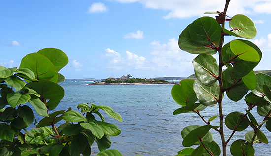 scilly cay views from arawak