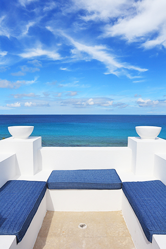 Lounging area at Sea Villa, Long Bay Villas